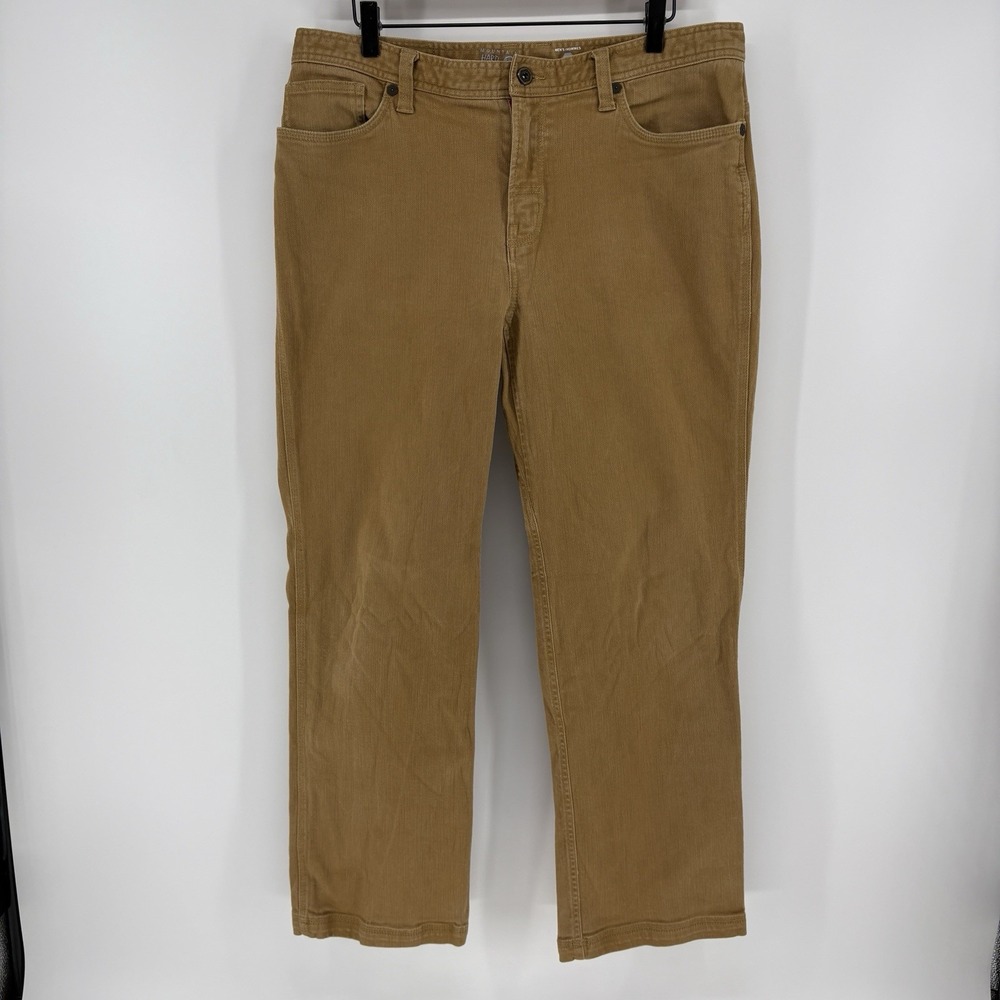 Mountain Hardwear Pants Men 34x30  Tan Passenger Canvas Rugged Outdoor Pant